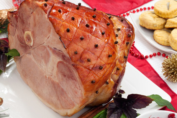 Wall Mural - Roasted Spiced Ham