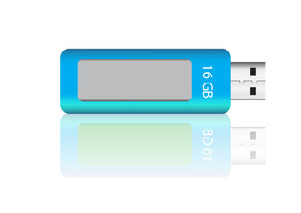 USB flash drive vector images