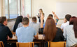 education class raising hands