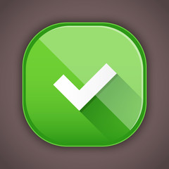 Aufkleber - Vector Tick Icon