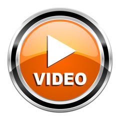 Aufkleber - video icon