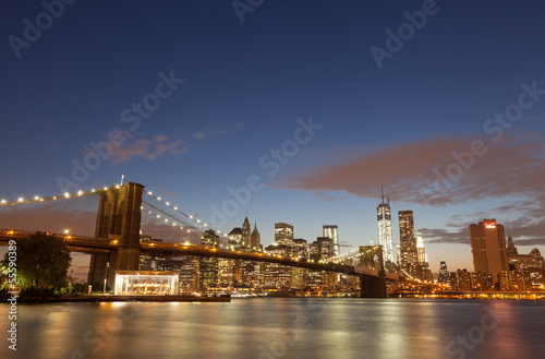 Nowoczesny obraz na płótnie Brooklyn Bridge New York City