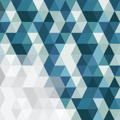 Fototapete - Abstract triangles background