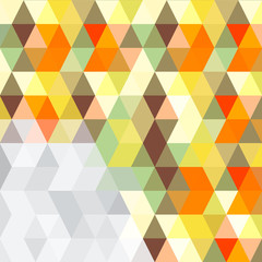 Aufkleber - Abstract triangles background
