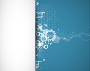 global infinity computer  technology concept business background