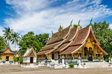 Wat Xieng Thong, Buddhist Temple In Luang Prabang World Heritage