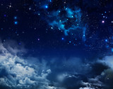 Fototapeta Na sufit - beautiful background of the night sky with stars