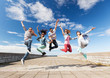 © Syda Productions - group of teenagers jumping