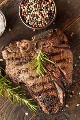 Poster - Grilled BBQ T-Bone Steak