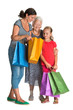 © vbaleha - Three generations of women with shopping bags