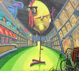 Wall Mural - supermarket