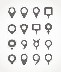 Aufkleber - Navigation pins collection