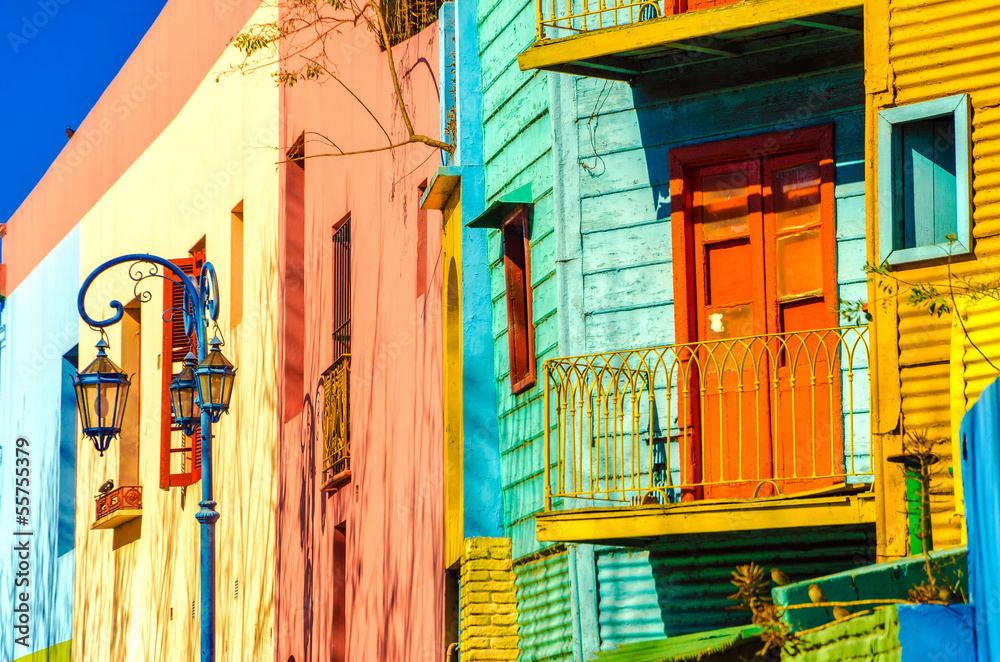 Buenos Aires Colors - obrazy, fototapety, plakaty 