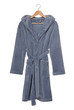 Blue bathrobe