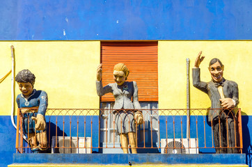 Fototapete - Statues in Buenos Aires