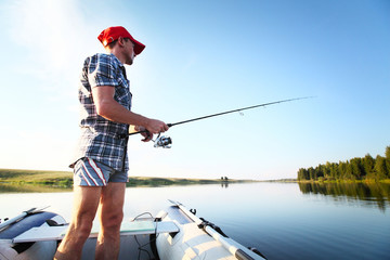 Wall Mural - Fishing