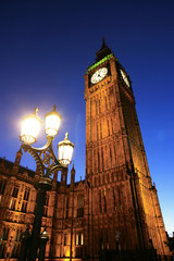 Fototapete - Big Ben, Palace of Westminster