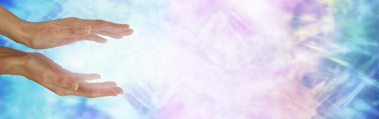 Canvas Print - spiritual healing website header