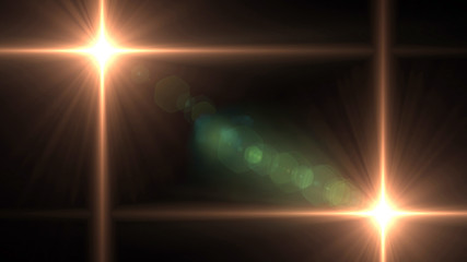 Wall Mural - Southern cross Lens Flares star glow 1