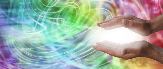 Canvas Print - male healer website header