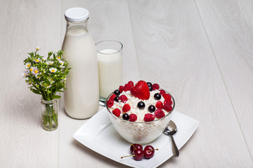 Fototapete - cottage cheese