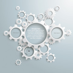 Wall Mural - Big Gear Machine House