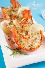 Wall Mural - Grilled lobster tails