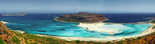 Paysage De Crète En Vue Panoramique
