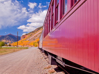 Wall Mural - Narrow Gauge Train