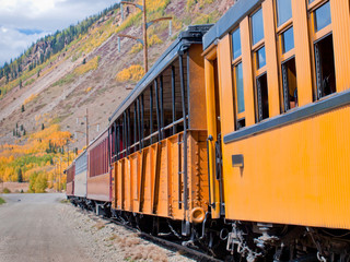 Wall Mural - Narrow Gauge Train