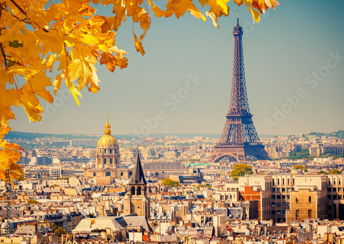 Naklejka - mata magnetyczna na lodówkę Eiffel Tower