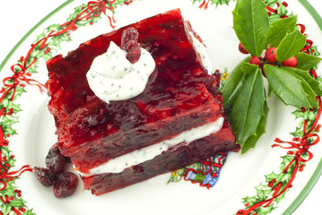 Cranberry Congealed Salad