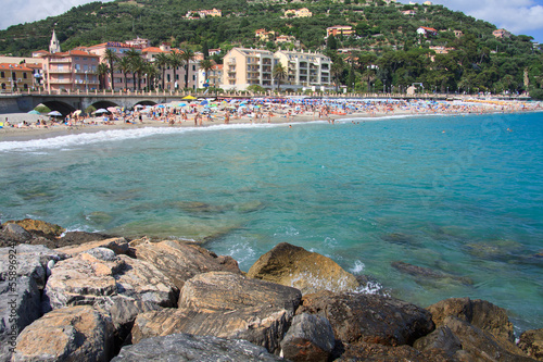 Spiaggia Di Finale Ligure Buy This Stock Photo And Explore