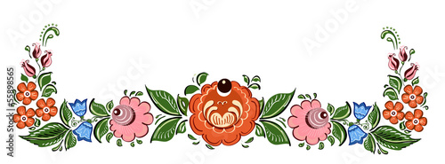 ozdobna-rama-z-kwiatami-w-tradycyjnym-rosyjskim-stylu