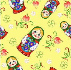 Seamless Russian doll