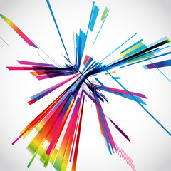 Poster - Abstract Background Vector