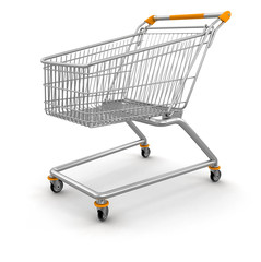 Poster - Shopping Cart (clipping path included)