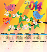 2014 Bird Calendar