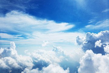 Wall Mural - clouds and sky