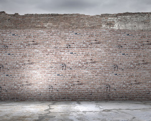 Brick wall