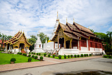 Ordination Hall  Wat Phra Singh , Chiangmai , Thailand