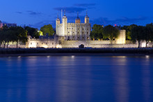 Tower Of London And The River Thames