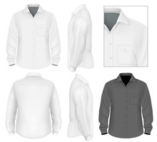 Men's Button Down Shirt Long Sleeve