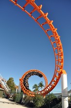 Orange Roller Coaster