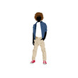 © Fuzler - Shopping kids - boy in beige jeans (siluet)