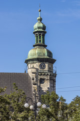 Wall Mural - Bernardine Church and Monastery (1600 - 1620) in Lviv, Ukraine