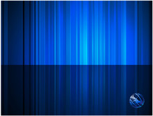 Blue Reflection Abstract Background. Vector.