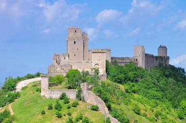 Canvas Print - Assisi Burg - Assisi castle 07