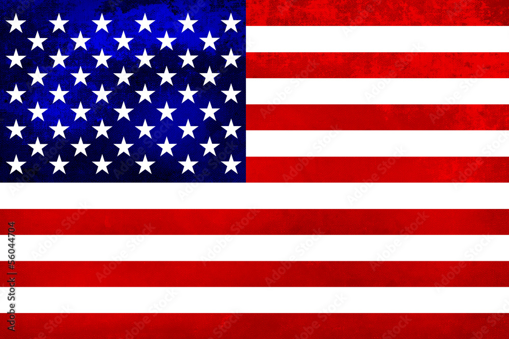 USA Flag kopia - obrazy, fototapety, plakaty 