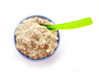 Sticker - Bowl of oats porridge